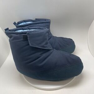 VTG Parbat High Mountaineering Mens XL Puffy Camping Boots Shoes Quilted Blue